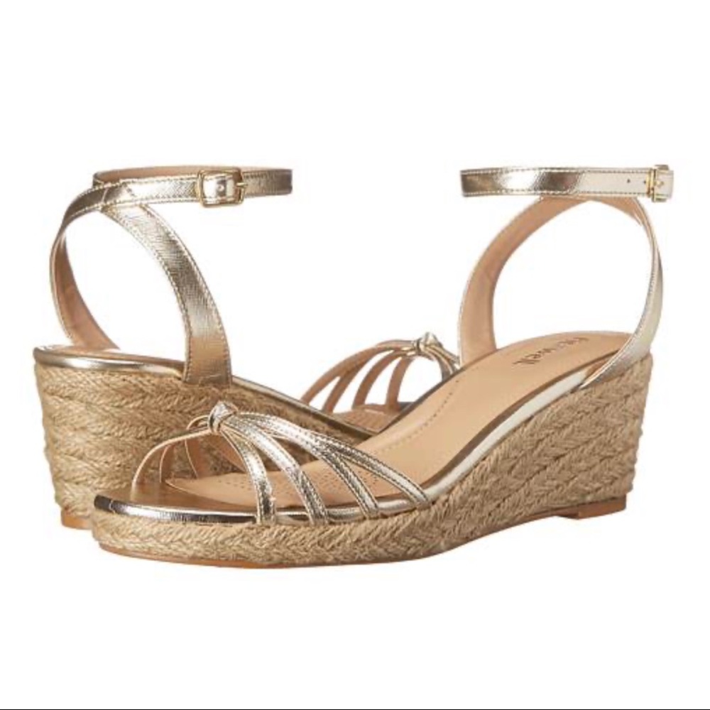 Fitzwell Emma Fuschia Wedge Espadrille - Picture 2 of 14